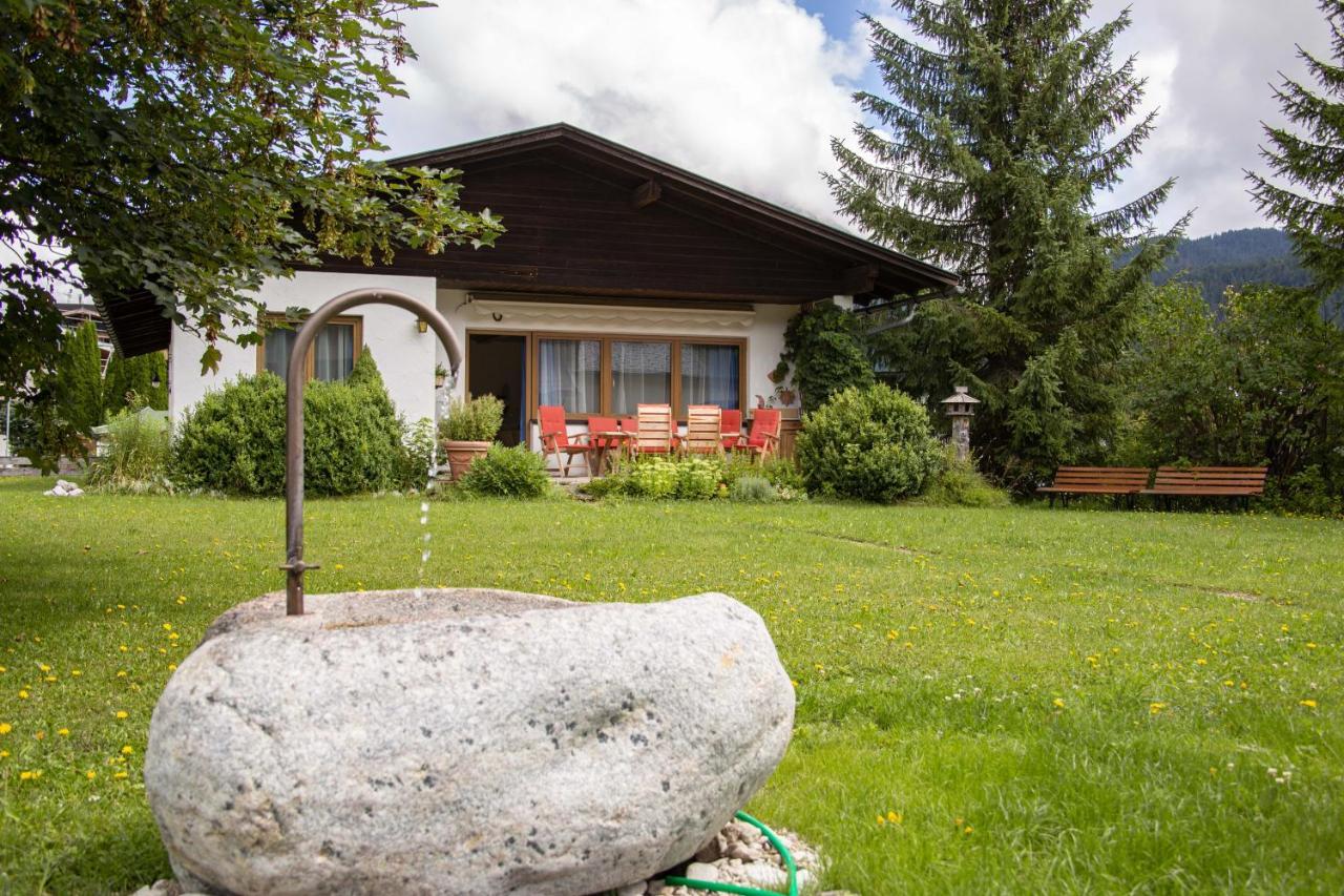 Forellenhof Appartements & Grossmutters Bungalow Leutasch Exterior photo